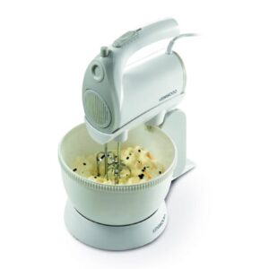 Kenwood hand mixer with a stand and bowl